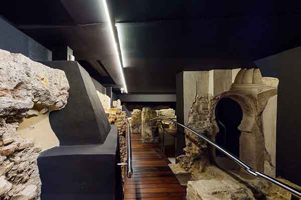 Restos arqueologicos Alcazar Mayor Iglesia de San Juan de Dios - Turismo de Murcia