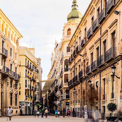Calles de Platería y Trapería - Turismo de Murcia